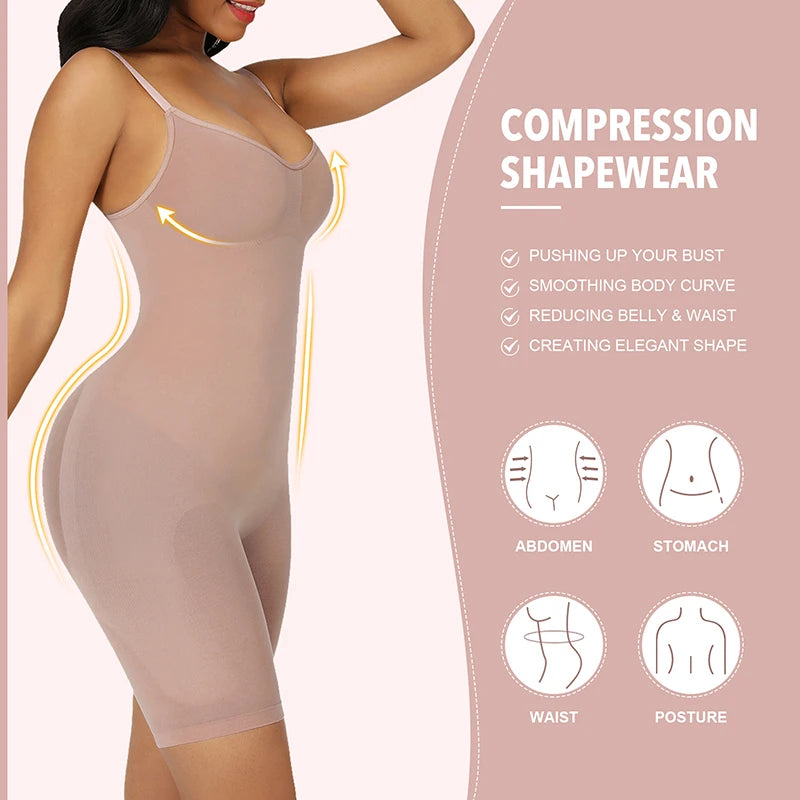 Bodysuit sem costura push up para mulheres, treinador de cintura, levantador de bumbum, shaper do corpo, shapewear emagrecimento, cueca controle barriga, espartilho aparador