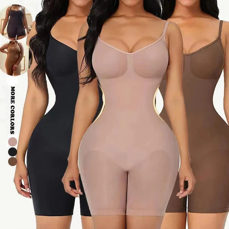 Bodysuit sem costura push up para mulheres, treinador de cintura, levantador de bumbum, shaper do corpo, shapewear emagrecimento, cueca controle barriga, espartilho aparador